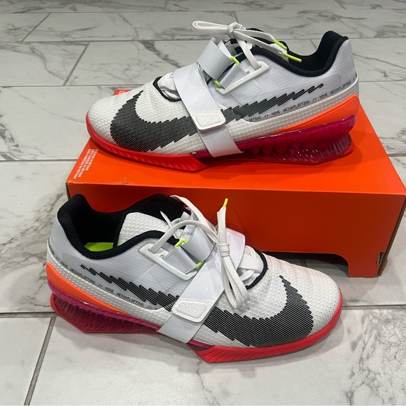 Nike Romaleos 4 SE “Rawdacious” DJ4487-121 Mens Size 10.5 - Picture 8 of 14